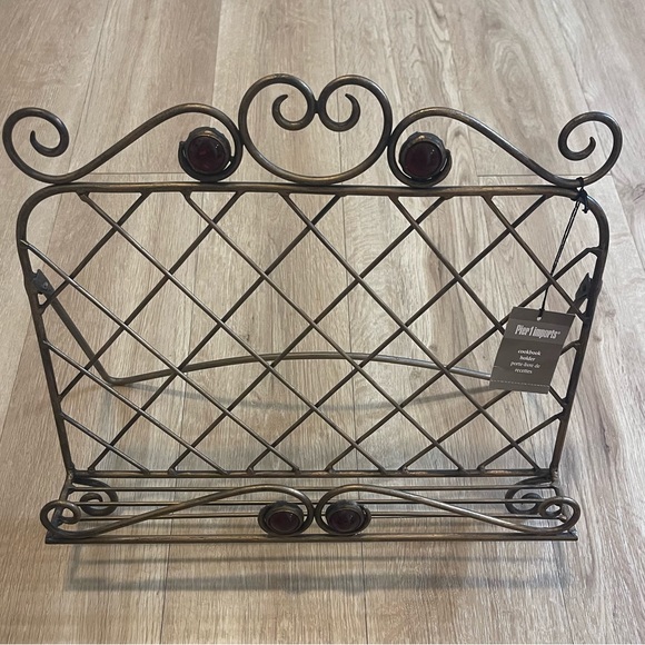 Pier 1 Imports Cookbook Magazine Holder - Picture 4 of 5